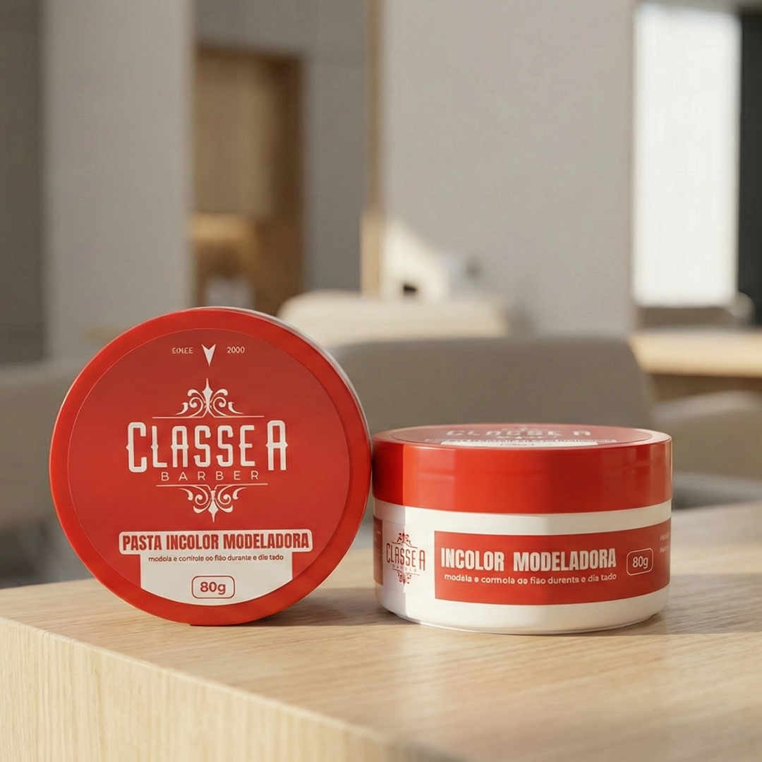 Pasta Modeladora Incolor 80g - Classe A – Classe A Barber