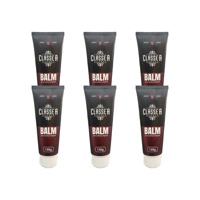 Kit 6x Balm classe a 120ml da brilho,hidratação e controla e modela os fios