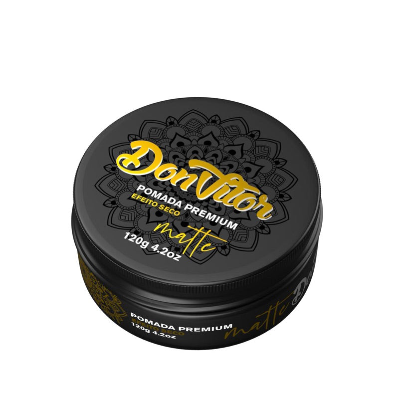 KIT 6x PASTA MATTE EFEITO SECO DON VITOR 120g 6un