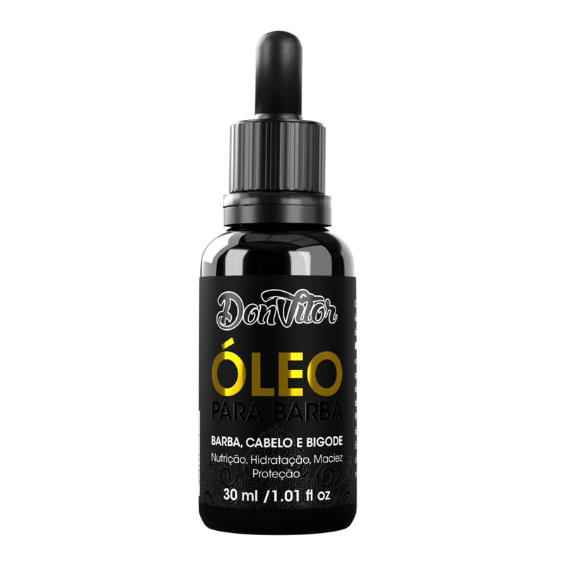ÓLEO  PARA BARBA HIDRATANTE DON VITOR  30ml 1 un