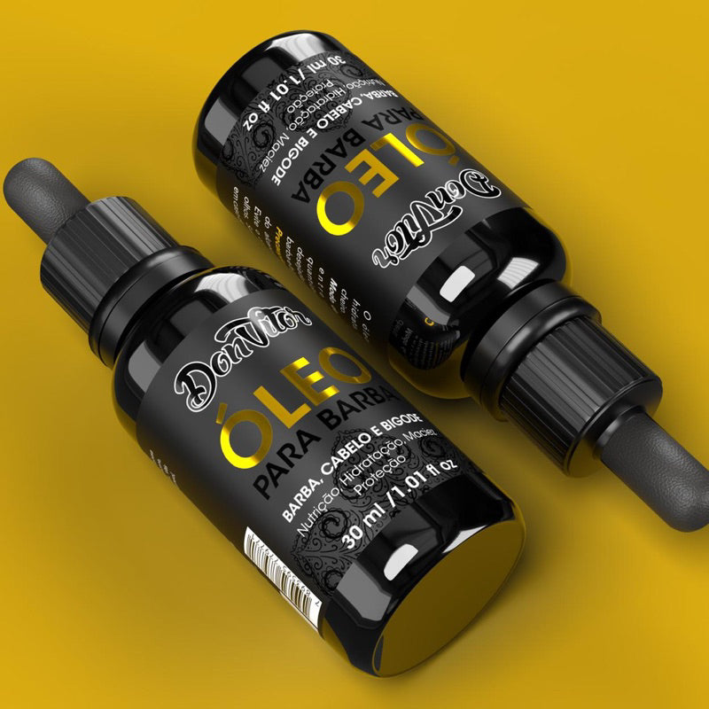 ÓLEO  PARA BARBA HIDRATANTE DON VITOR  30ml 1 un