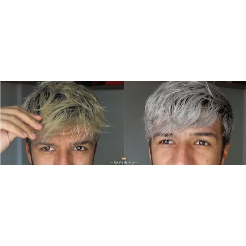 Shampoo Matizador Platinum Classe A 300ml Para Grisalhos E Loiros Desamarelador