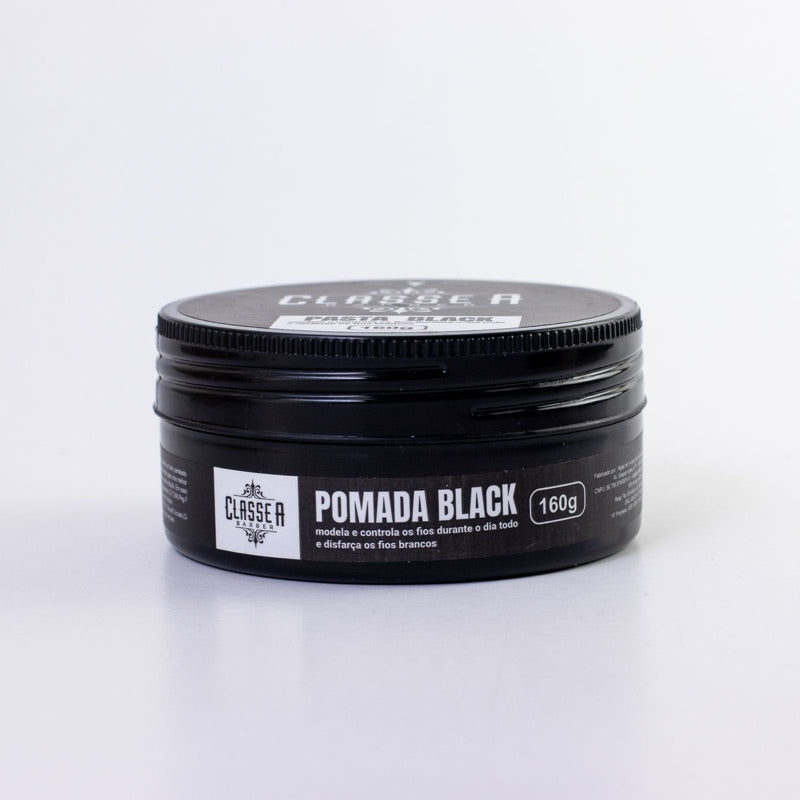 KIT 6x PASTA MODELADORA BLACK CLASSE A 160g 6un