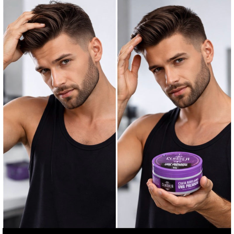 PASTA MODELADORA UVA CLASSE A BARBER 80g 1un