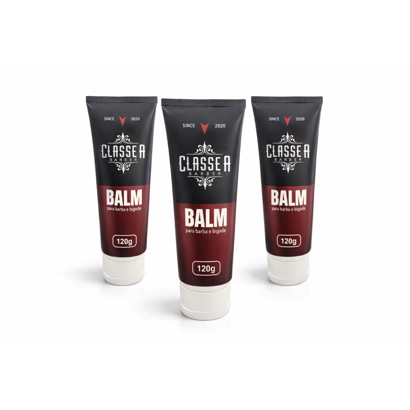 3 x BALM PARA BARBA CLASSE A 120ml 3un l