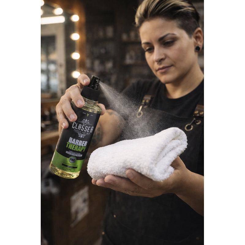 PERFUME PARA TOALHA CLASSE A BARBER 250ml ESSENCIA DO FRESCOR