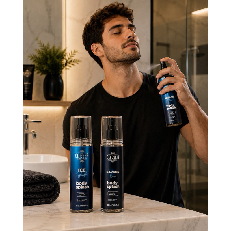 2 BODY SPLASH CLASSE A 200ml ALTA CONCENTRAÇÃO DE FRAGRÂNCIA 2un