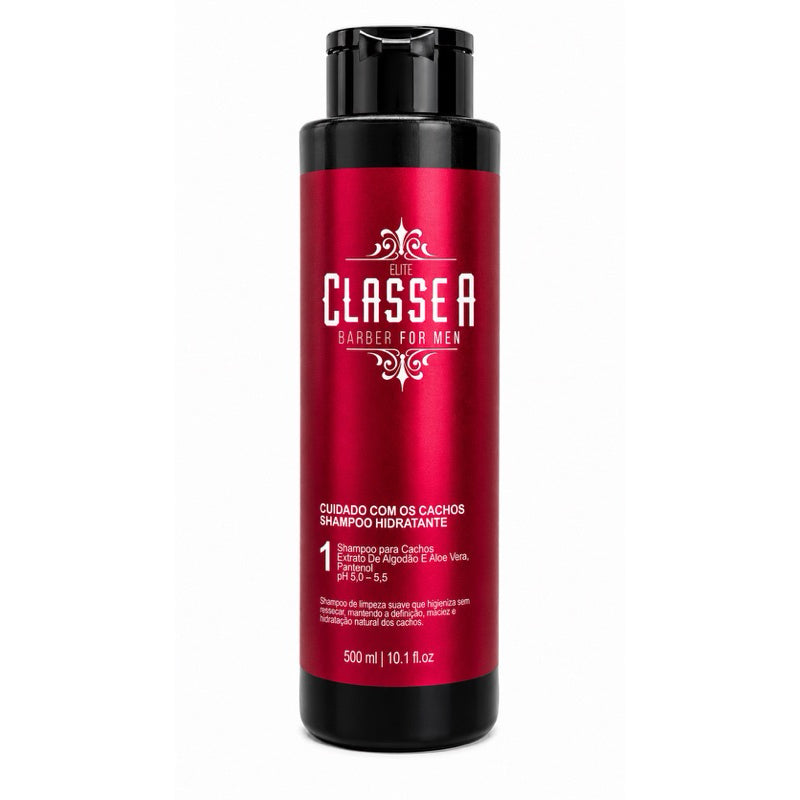 SHAMPOO UNISEX PARA CACHOS CLASSE A 500mL 1un