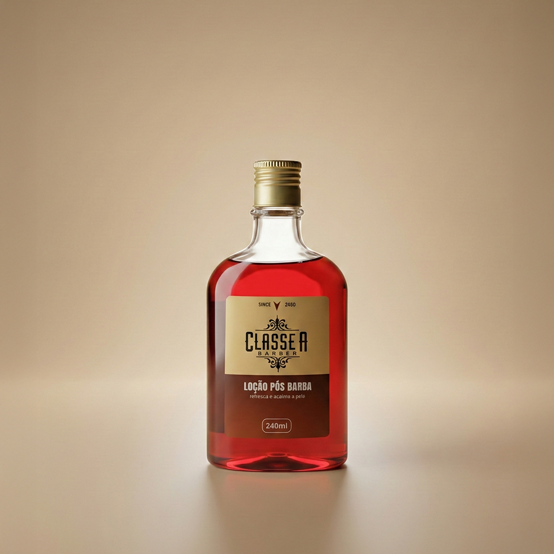 Loção Pós Barba Vermelha 240ml - Classe A