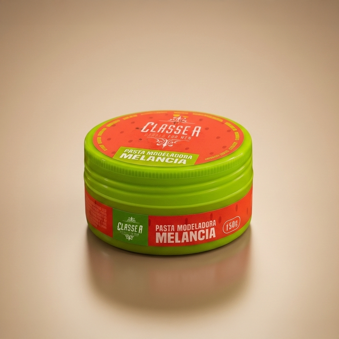 Pasta Modeladora Melancia 160g - Classe A