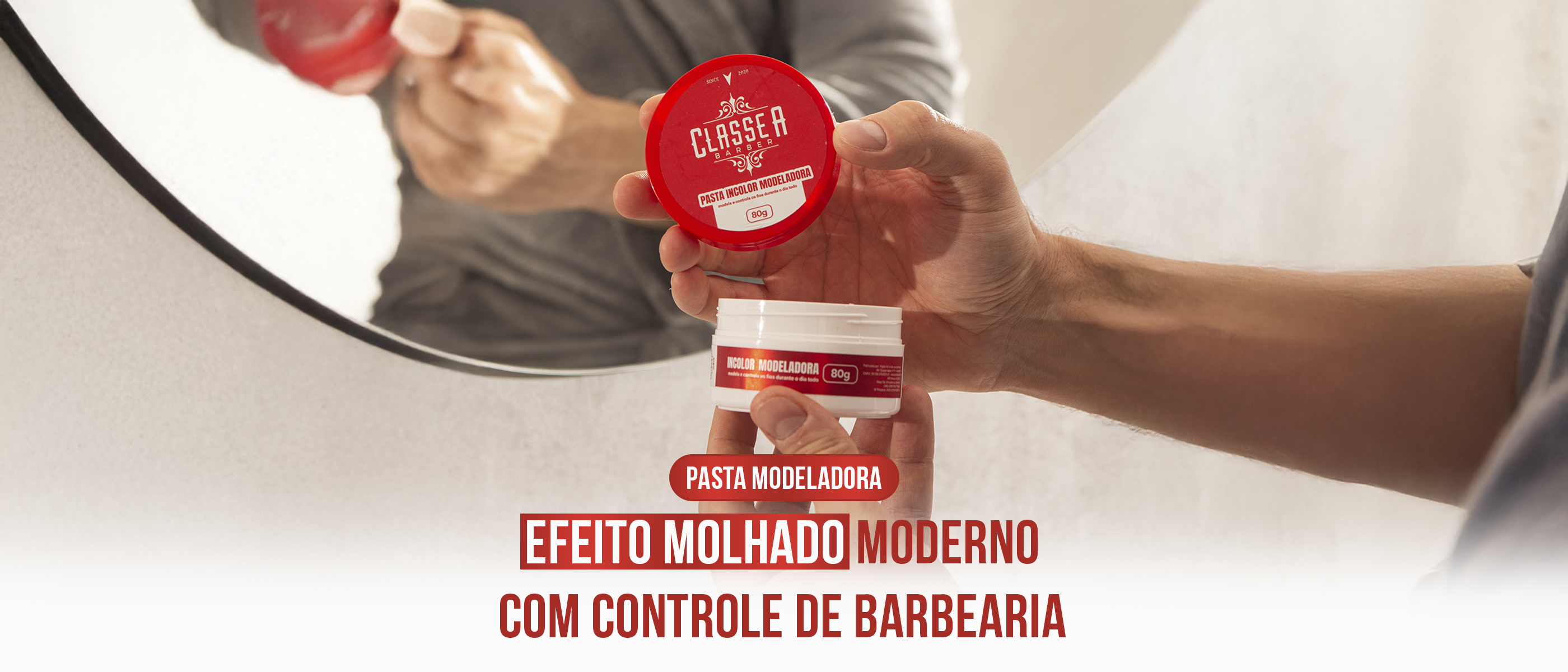 Pasta Modeladora Incolor 80g - Classe A – Classe A Barber