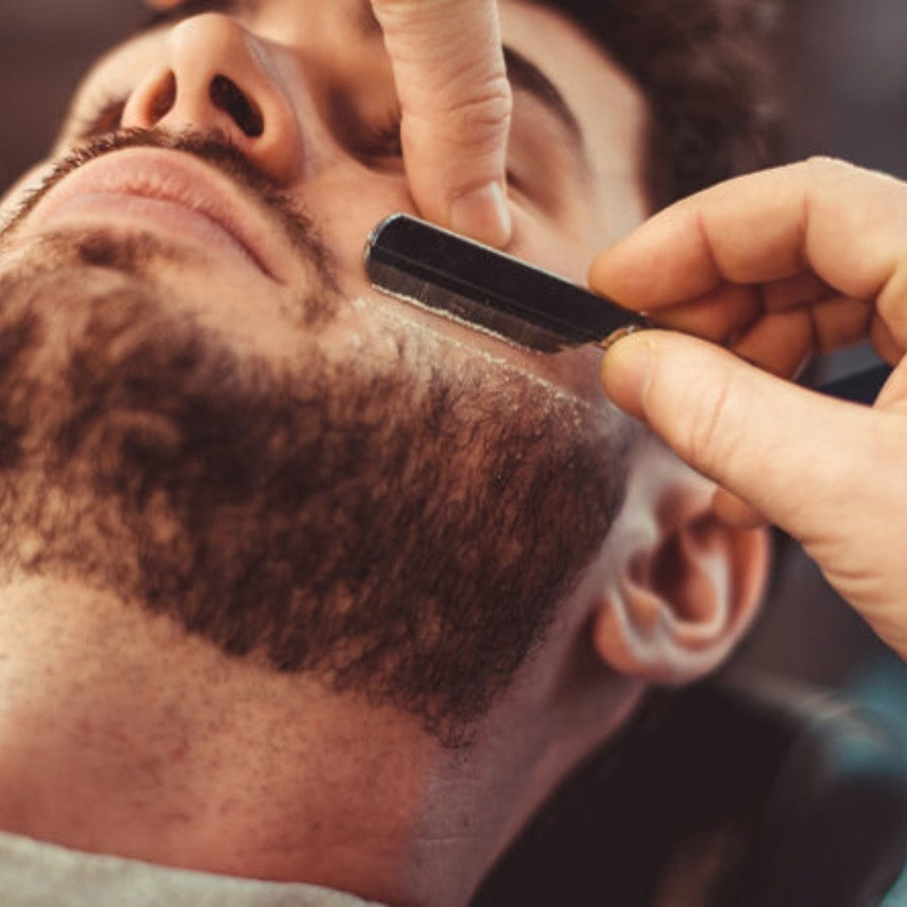 Kit 6x Shaving Em Gel 500ml Classe A Pra Fazer Barba Pezinho E Navalhado Hidratante & Refrescante Profissional
