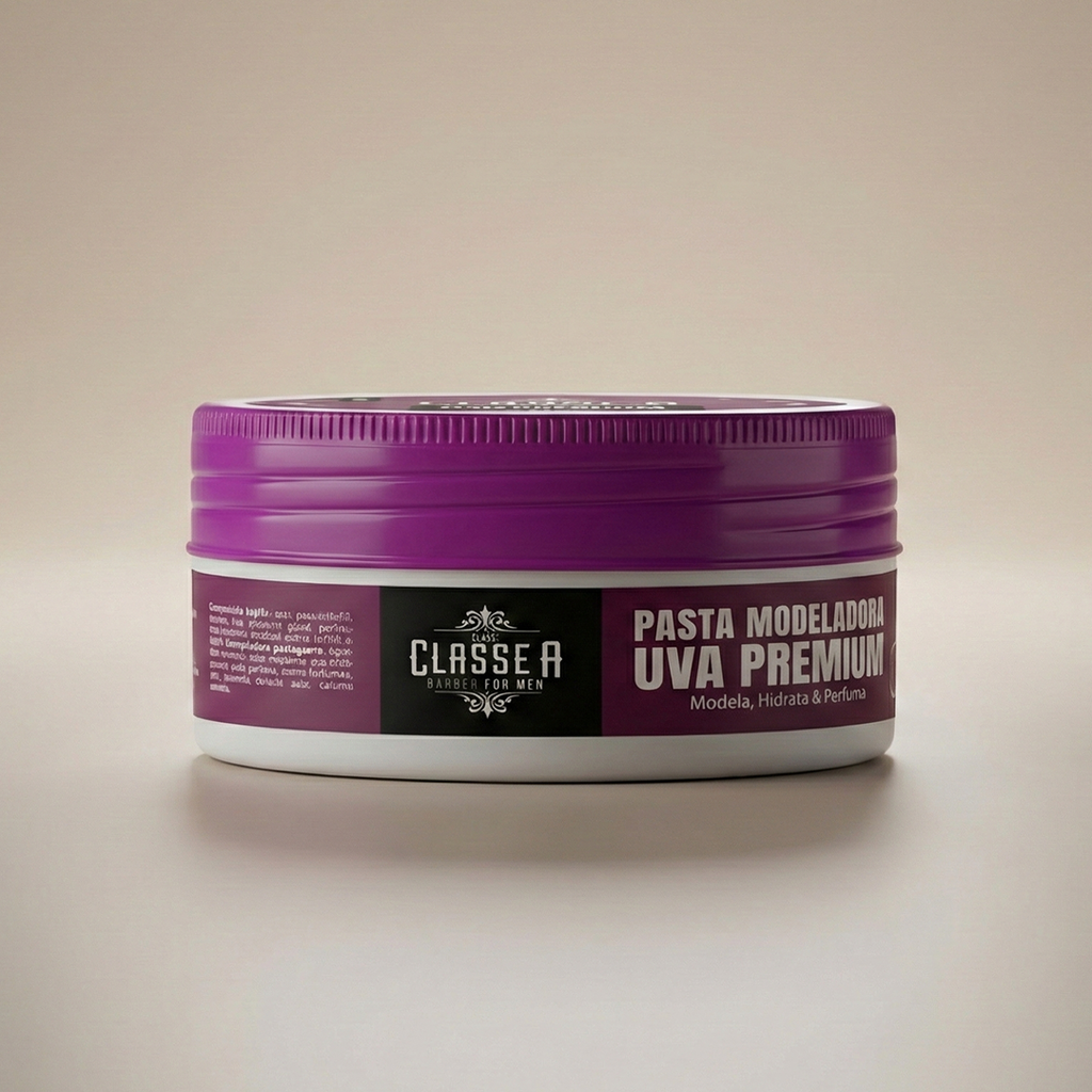 Pasta Modeladora Uva Premium 80g - Classe A