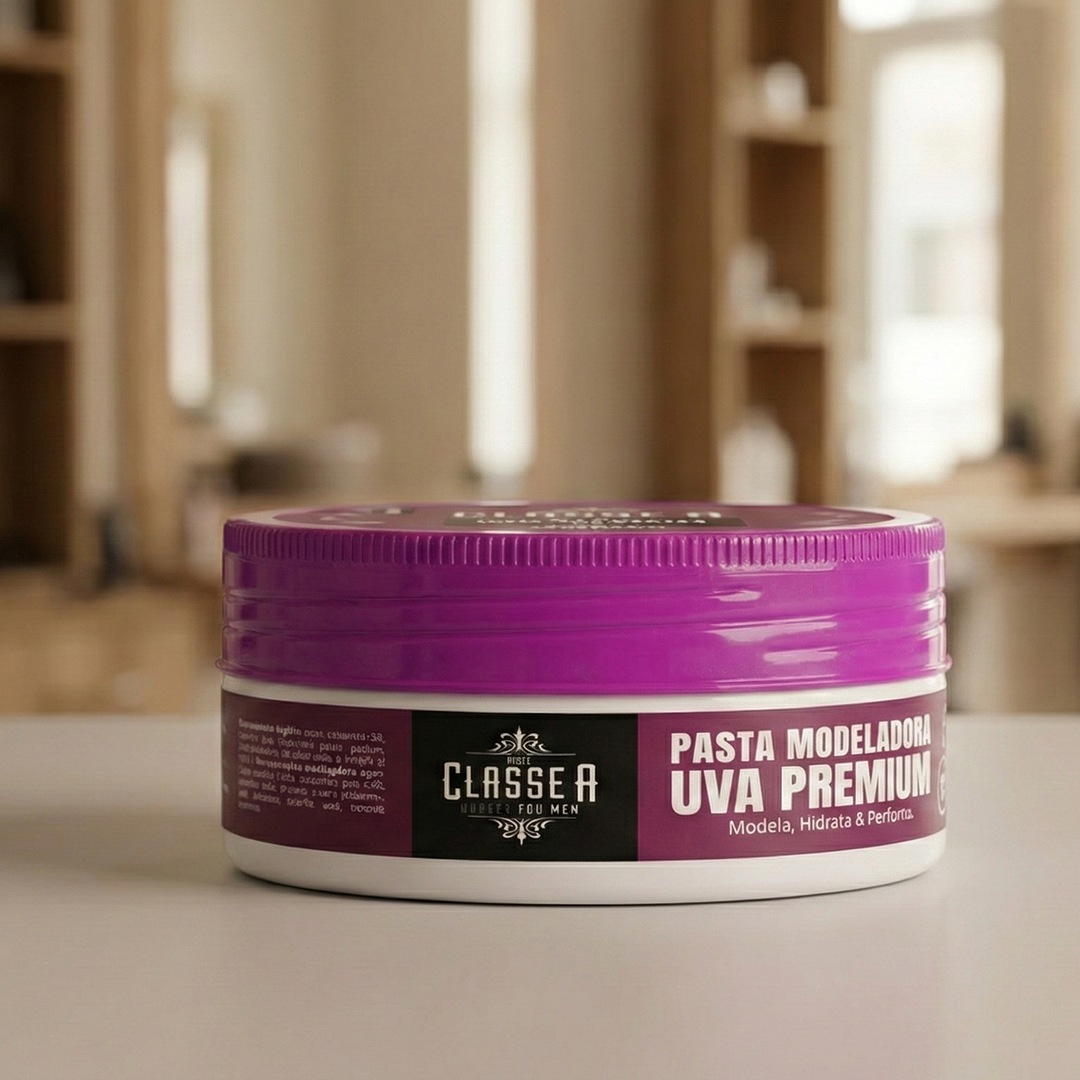 Pasta Modeladora Uva Premium 80g - Classe A